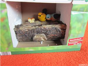 decoratiune fantana pt apa pasari-pt gradina,balcon,pervaz-un cadou inedit