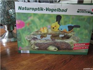 decoratiune fantana pt apa pasari-pt gradina,balcon,pervaz-un cadou inedit - imagine 7