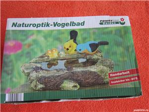 decoratiune fantana pt apa pasari-pt gradina,balcon,pervaz-un cadou inedit - imagine 5