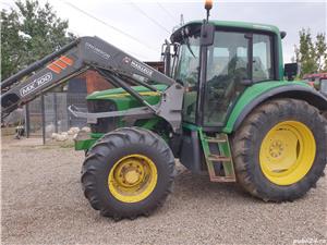 Tractor John Deere 6320 Premium TLS, an 2005, AC, 105 CP, 4x4,  anvelope noi + incarcator. IMPORT. - imagine 5