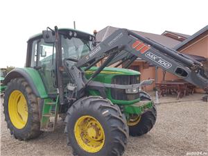 Tractor John Deere 6320 Premium TLS, an 2005, AC, 105 CP, 4x4,  anvelope noi + incarcator. IMPORT. - imagine 2