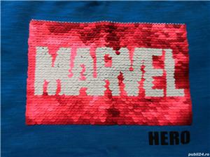 Bluza Marvel cu paiete reversibile 6-7 ani - imagine 2