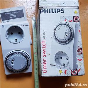 Invertor camping 12v - 200V - variator tensiune monofazat motoare electrice - programator delay - imagine 4