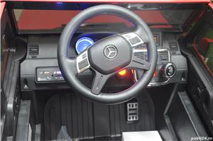 Masinuta electrica pentru copii Mercedes G63 6x6 Premium 180W #RED - imagine 5