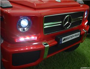 Masinuta electrica pentru copii Mercedes G63 6x6 Premium 180W #RED - imagine 4