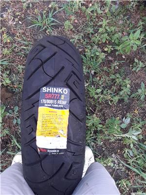 Roata kawasaki + anvelopa  shinko 170/80 r15 - imagine 4