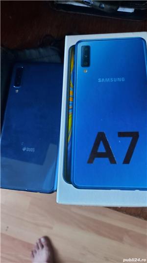 Samsung Galaxy A7 (2019) Blue - imagine 5