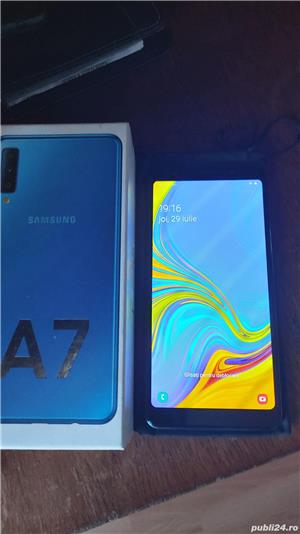 Samsung Galaxy A7 (2019) Blue - imagine 2
