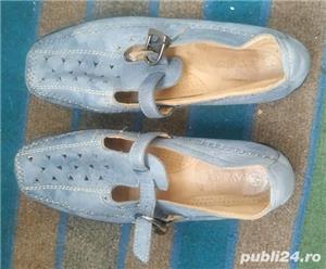 Pantofi de damă, din piele, mărimea 37 - imagine 4