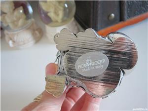 cadou rar pisica vintage de colectie,placata argint fabricat Italia - imagine 5