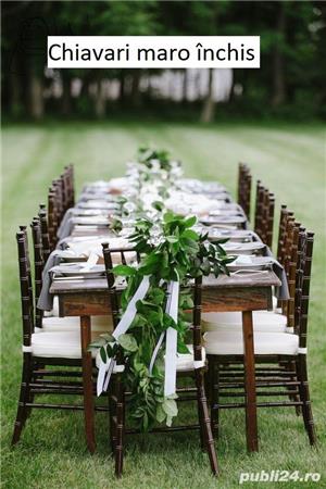 Scaune Chiavari maro inchis