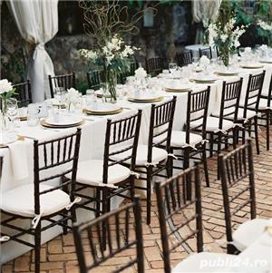 Scaune chiavari maro inchis