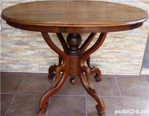 Mobilă stil - masă Art Nouveau - imagine 3