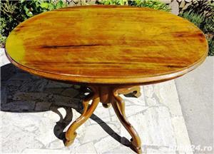 Mobilă stil - masă Art Nouveau - imagine 2