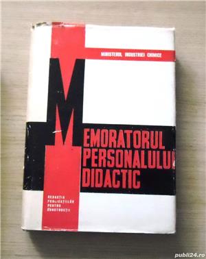 Ministerul Industriei Chimice: Memoratorul personalului didactic  