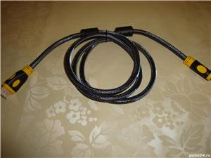 cablu hdmi - hdmi full hd 2k 4k magnet antiparaziti lungime 1.5m si 5m - imagine 2
