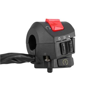 Comanda dreapta ghidon moto atv enduro strada bloc lumini - imagine 5