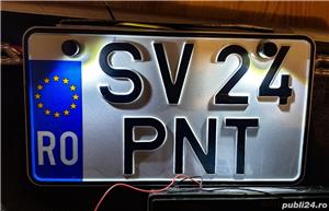 Lumini suruburi LED prindere numar moto atv - imagine 2