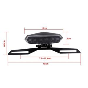 Stop led cu suport numar moto atv model decooler - imagine 4