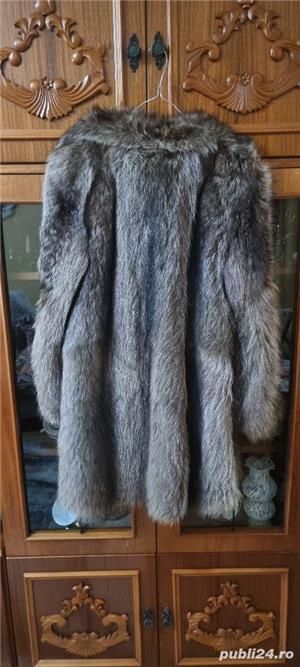 haina de vulpe si haina de nutrie impecabile - imagine 2