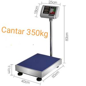 cantar electronic 350kg (40x50cm) piata depozit