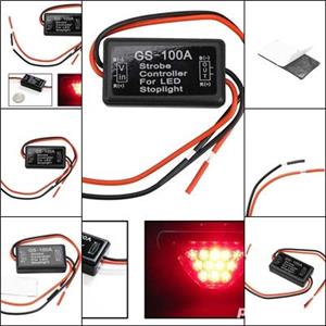 Modul flash frana moto ATV auto trotineta bicicleta - imagine 8