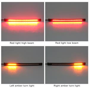 Stop moto banda led smd cu semnalizare inclusa , universal - imagine 8