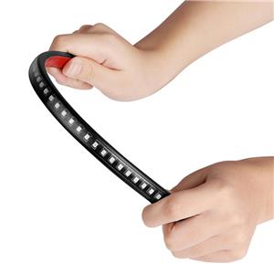 Stop banda led semnalizari LARGE 31,5cm. - imagine 4