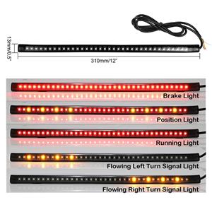 Stop banda led semnalizari LARGE 31,5cm. - imagine 6