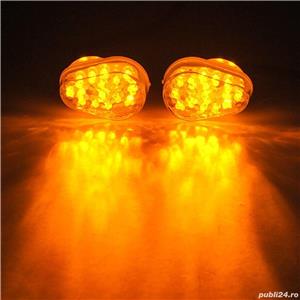 Semnalizari moto incorporate in carena led CLEAR honda suzuki yamaha kawsaki - imagine 6