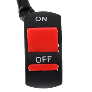 Buton intrerupator comanda on off enduro ATV moto DUALL ON OFF - imagine 3