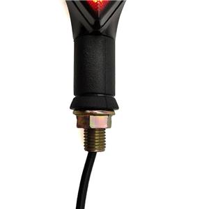 Semnalizari moto ATV led 2 faze semnal + frana model Ghost 2 color - imagine 6