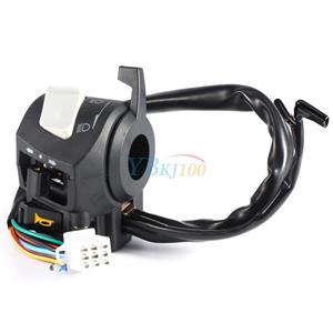 Comenzi ghidon cu soc manual bloc lumini moto atv - imagine 8