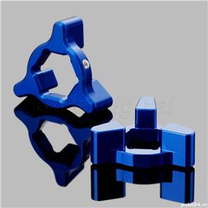 Ajustoare reglaj preload furca moto RED STAR hexagon 17mm - imagine 8