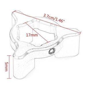 Ajustoare reglaj preload furca moto RED STAR hexagon 17mm - imagine 6