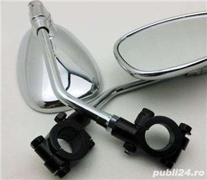Suporti oglinzi moto ATV ghidon standard 22mm - imagine 3