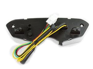 Stop frana Led cu semnalizare CLEAR Yamaha YZF R6 2003-2005 R6S - imagine 2