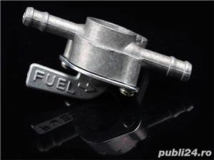 Robinet combustibil moto ATV enduro aluminiu - imagine 3