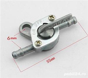 Robinet combustibil moto ATV enduro aluminiu - imagine 8