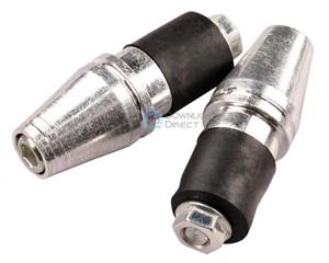 Capete ghidon standard 22mm moto ATV Conic - imagine 6