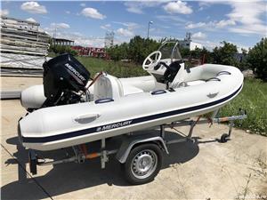 Vand RIB Mercury 3.4, motor Mercury 20CP, 4 timpi + peridoc