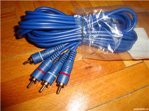 Cablu audio stereo 2 RCA la 2 RCA lungime 3m - imagine 4