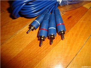 Cablu audio stereo 2 RCA la 2 RCA lungime 3m - imagine 3