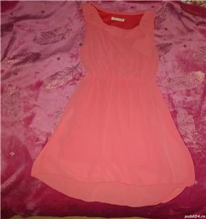 Rochie New Collection culoarea piersicii