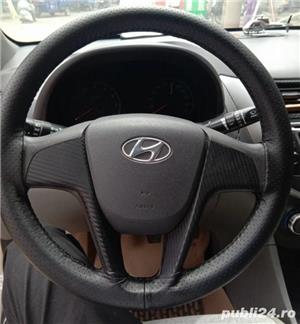 Husa volan piele naturala de vitel perforata cu ac si ata snur premium - imagine 6