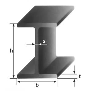 Profil laminat fier IPE 180