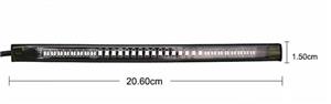 Banda LED Stop si Semnalizare Moto, Motocicleta, Scuter, ATV – 48 LED-uri Flexibila - imagine 4
