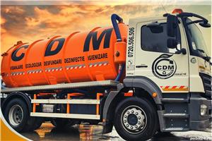 Servicii de vidanjare - desfundare - igienizare