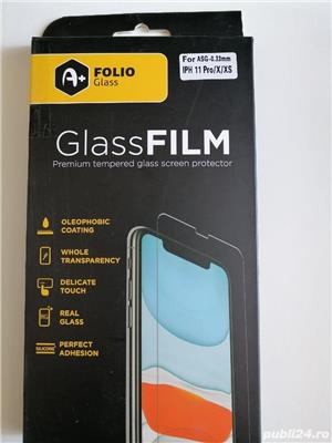 Vând folie sticla pentru Iphone 11..x..xs,nou nouț calitate la cutie.  - imagine 4