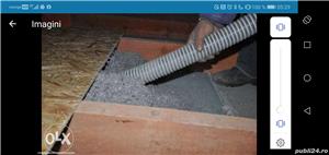 Izolatie profesionala cu celuloza, tavane pereți mansarde - imagine 5